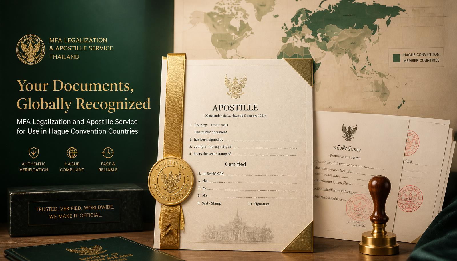 บริการแปลและรับรอง Apostille — ภาพประกอบ